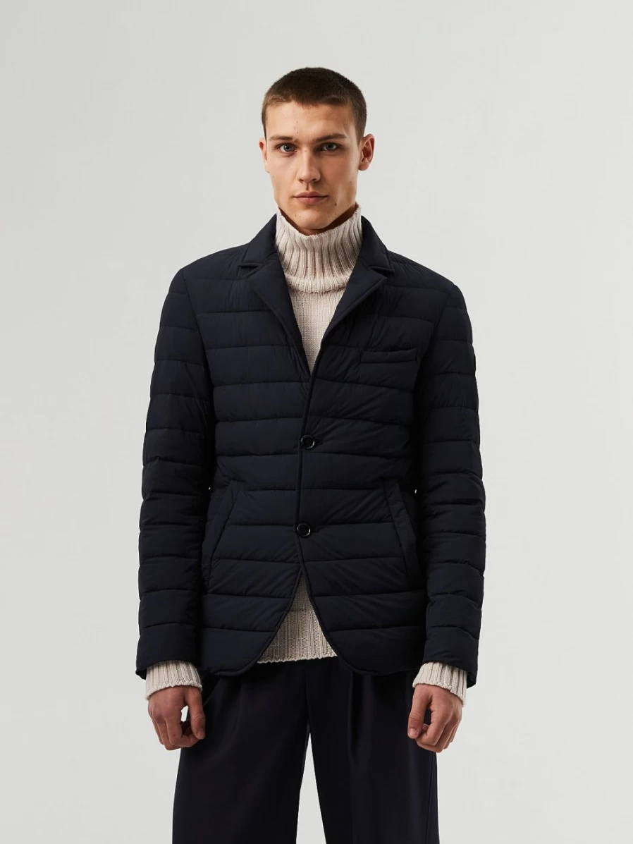AlphaTauri Men's Navy Lightweight Padded Primaloft® Blazer Jacket